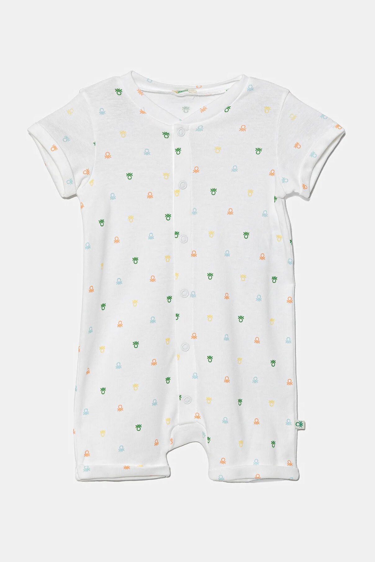 

Детские хлопковые комбинезоны United Colors Of Benetton, белый