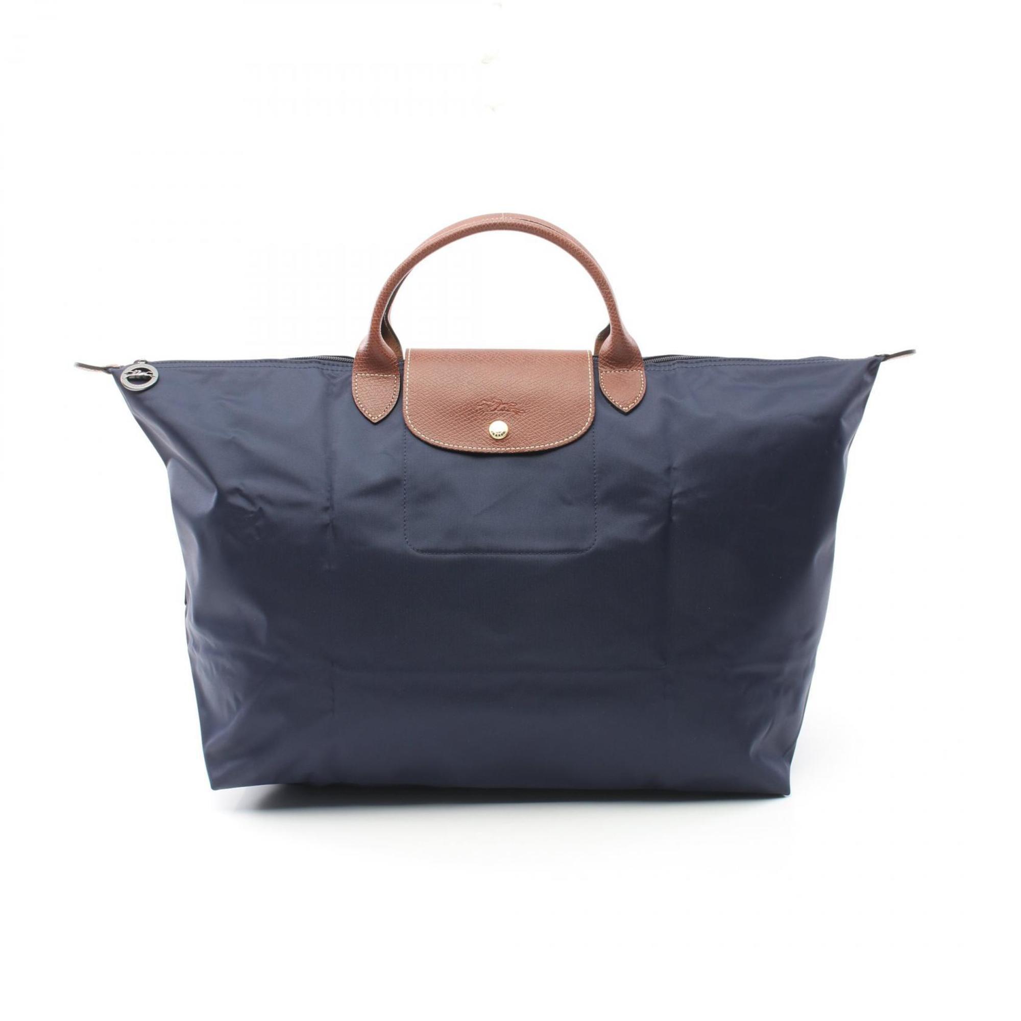 

Сумка-тоут Longchamp из темно-синей нейлоновой кожи