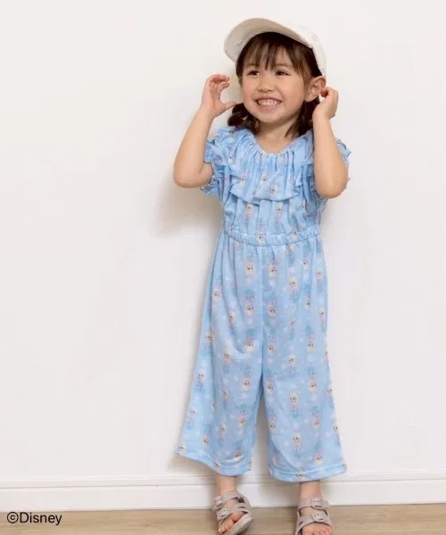 Детский комбинезон с рюшами Disney Frozen Sophitica x tsumashi1118, Сасковый