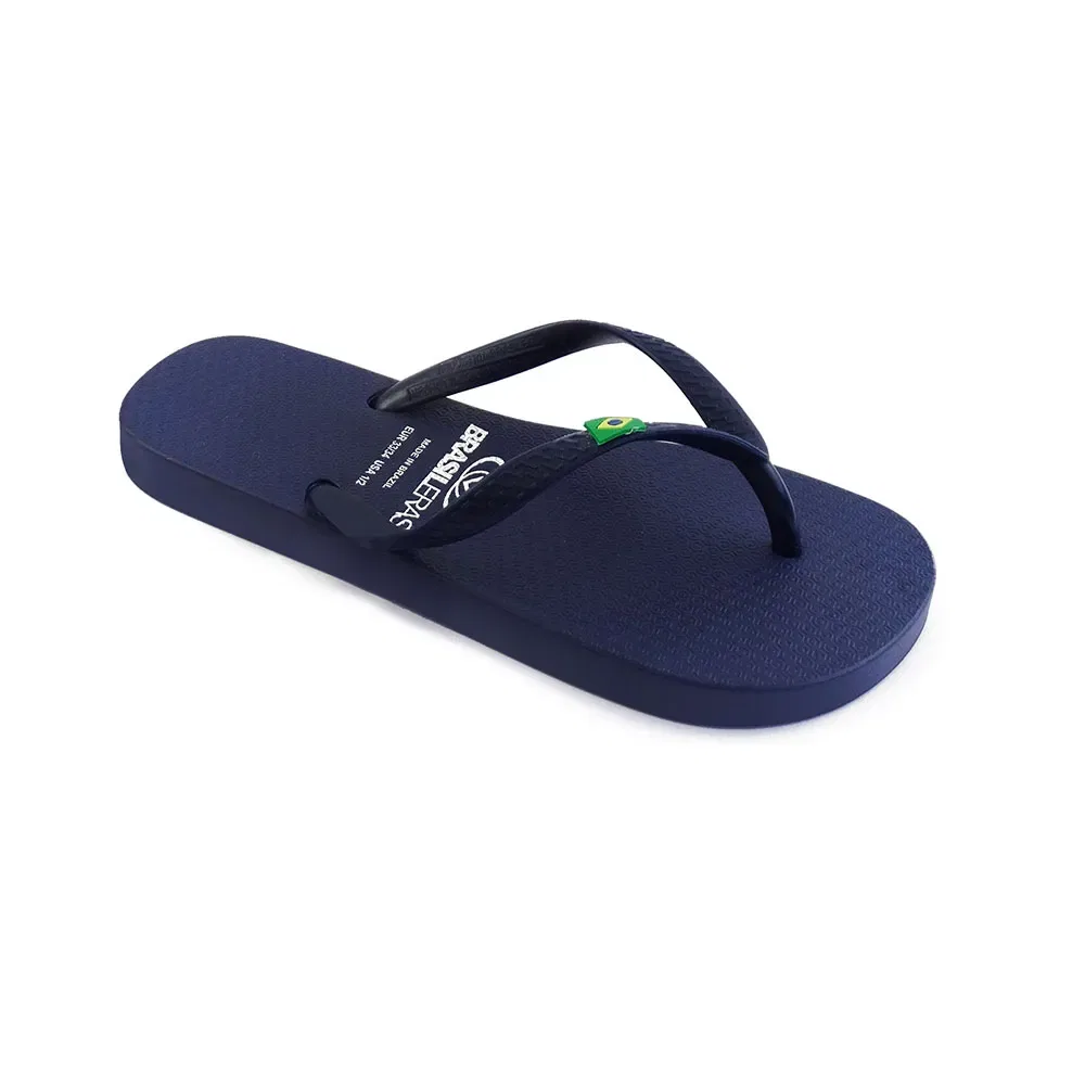 Детские шлепанцы с широкими ремешками Classic Brasil NL KID Brasileras, Blue