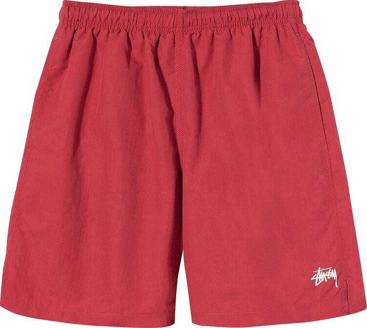 

Шорты Stussy Stock Water Short 'Red', красный