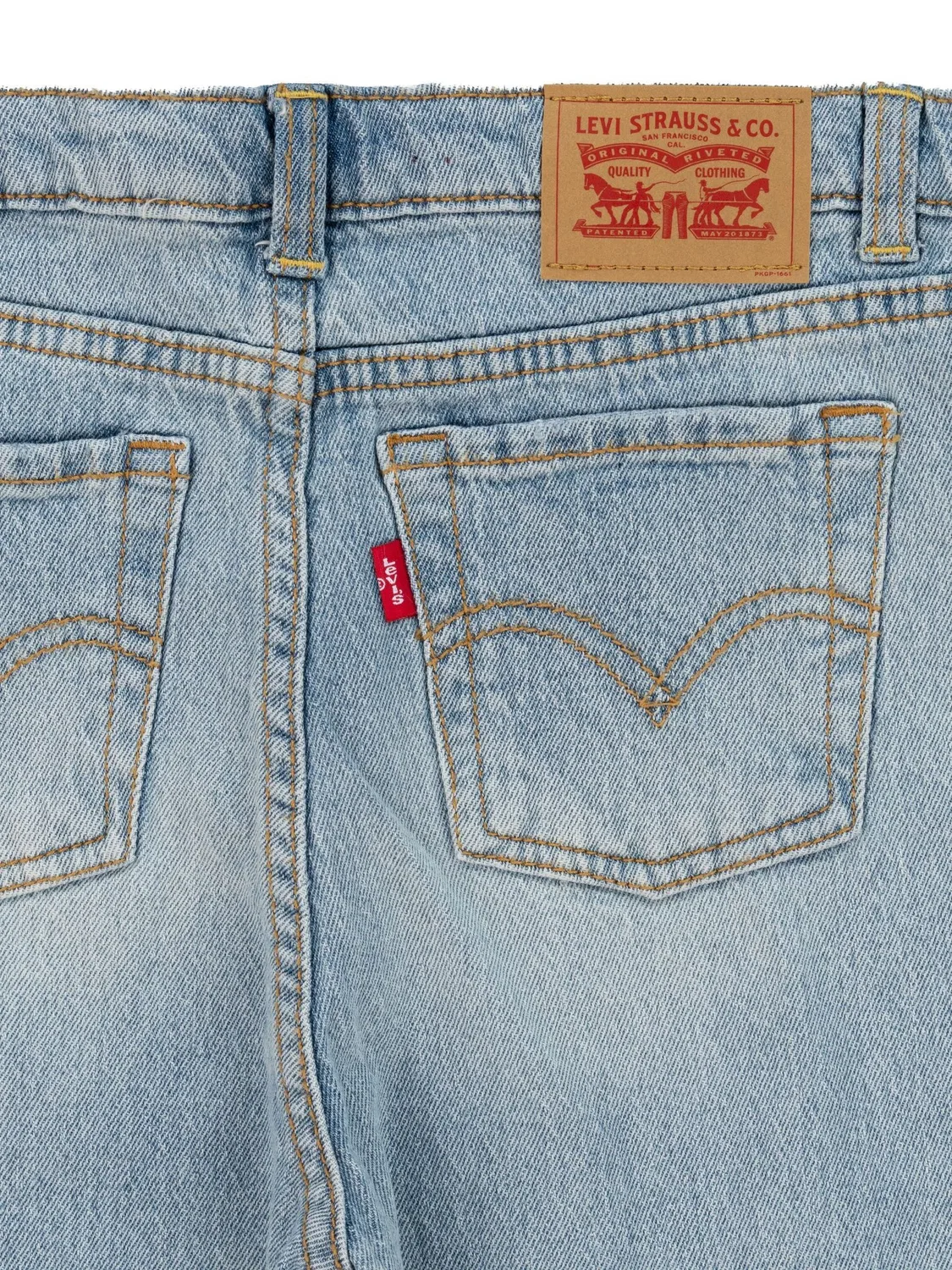 Джинсы с высокой посадкой Baggy Barrel Levi's, синие — фото 4