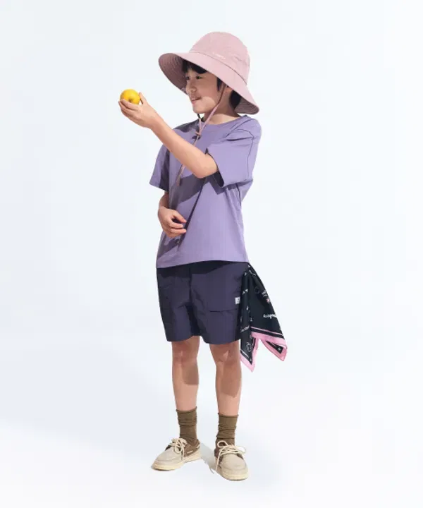 Шорты детские Snowpeak Apparel Kids, фиолетовый