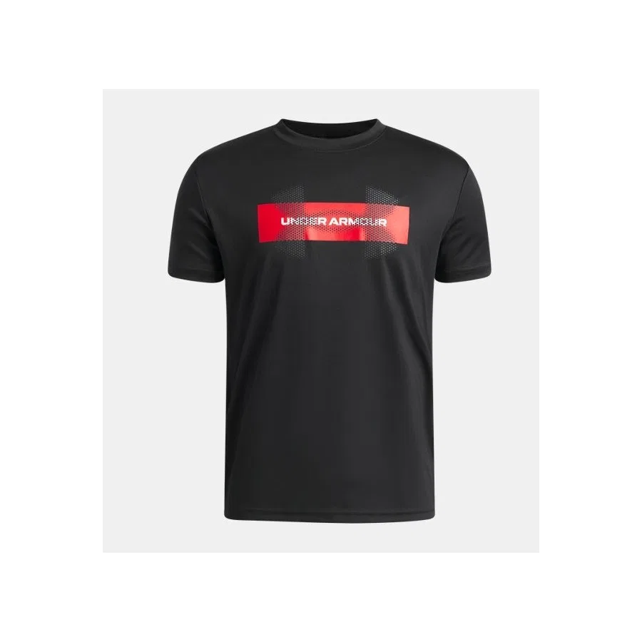 Футболка с принтом UA Tech Graphic Under Armour, Черный