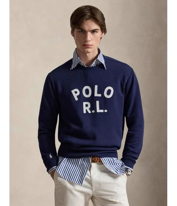 Мужской пуловер с длинным рукавом Polo Ralph Lauren, Blu Marino