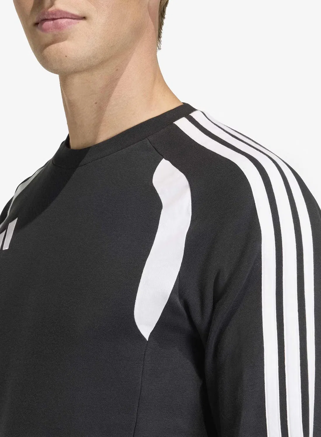 Свитшот с принтом Tiro26 league Adidas, черный — фото 3