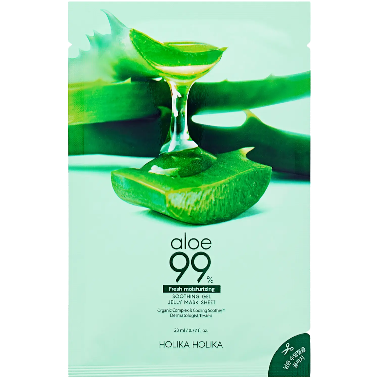 

Holika Holika Aloe 99% увлажняющая маска для лица, 23 мл