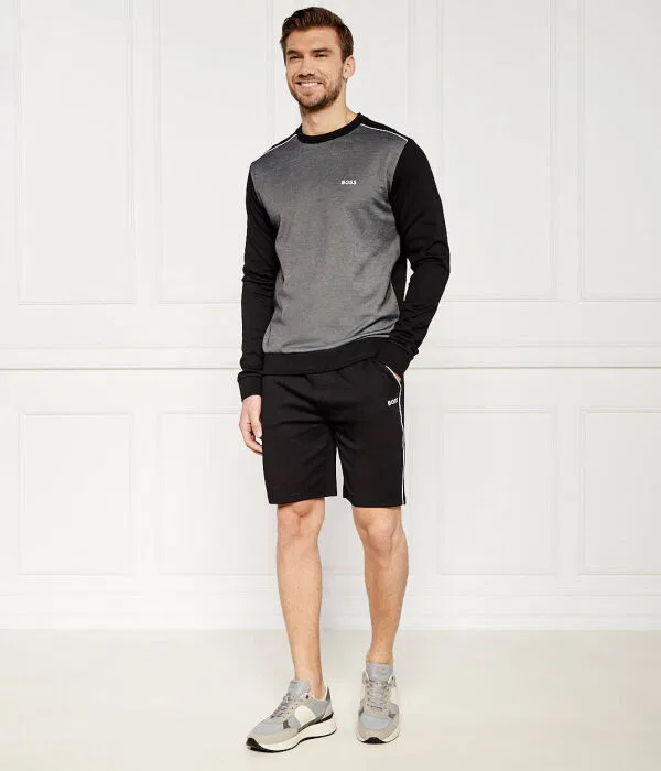 Мужские шорты Regular Fit Бренд BOSS, черный — фото 2
