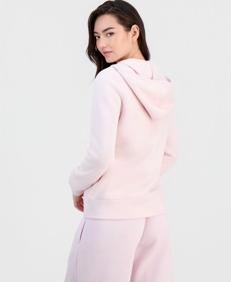 Комплект из футера: худи на молнии, майка и спортивные брюки, модель Fleece Zip-Up Hoodie, Tank Top & Sweatpants Madden Girl, Ballet Slipper — фото 4
