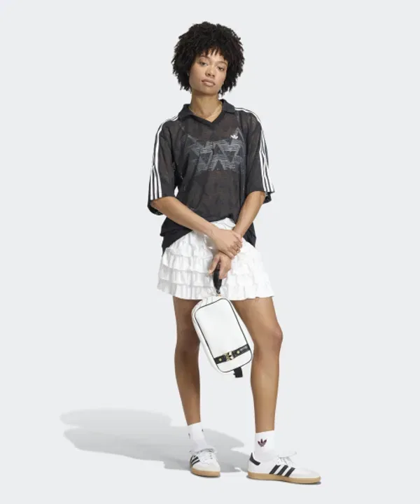 Футбольная джерси с кружевом, Adidas, черный — фото 3