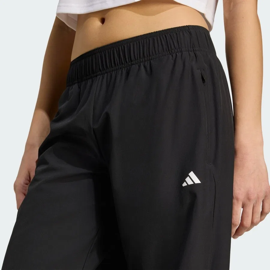 Спортивные штаны adidas WE WOVEN PAN JL5081, Черный — фото 4