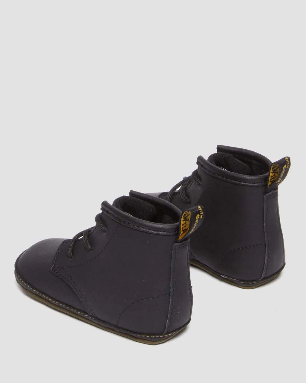Ботильоны Dr. Martens 1460 для новорожденных, кожаные, темно-рыжие, цвет Black — Mason Pu Split+Mason Nw Synthetic — фото 4