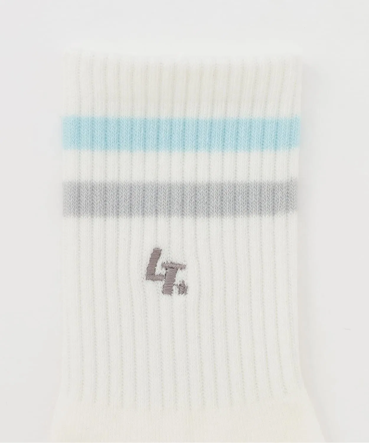 Детские носки с принтом Bicolor Line LOVETOXIC, Off White — фото 2