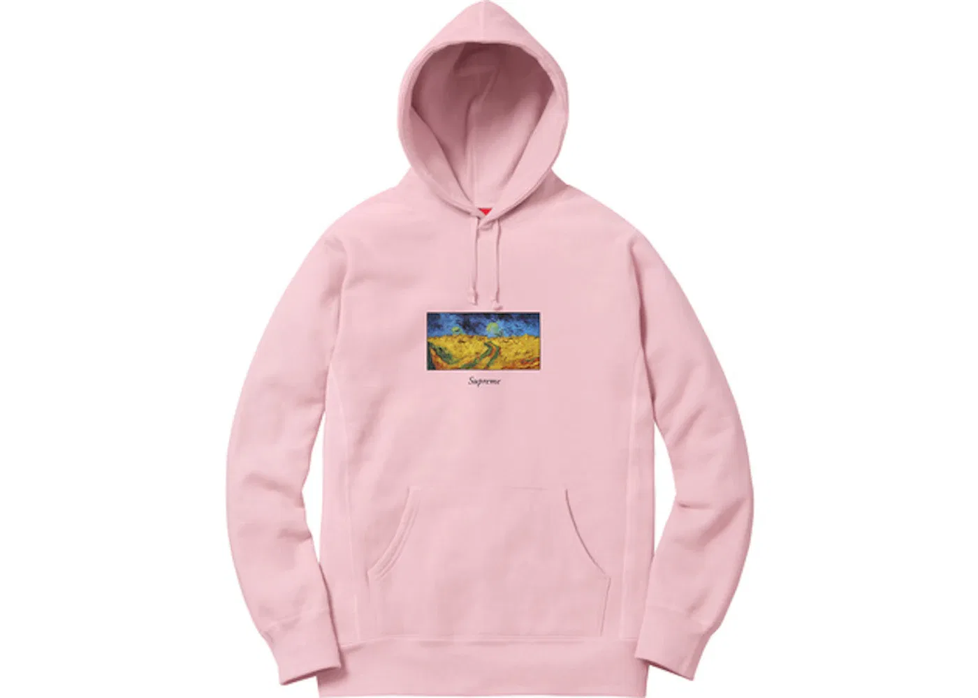 Мужская худи с капюшоном Supreme Sweatshirt, Dusty Pink
