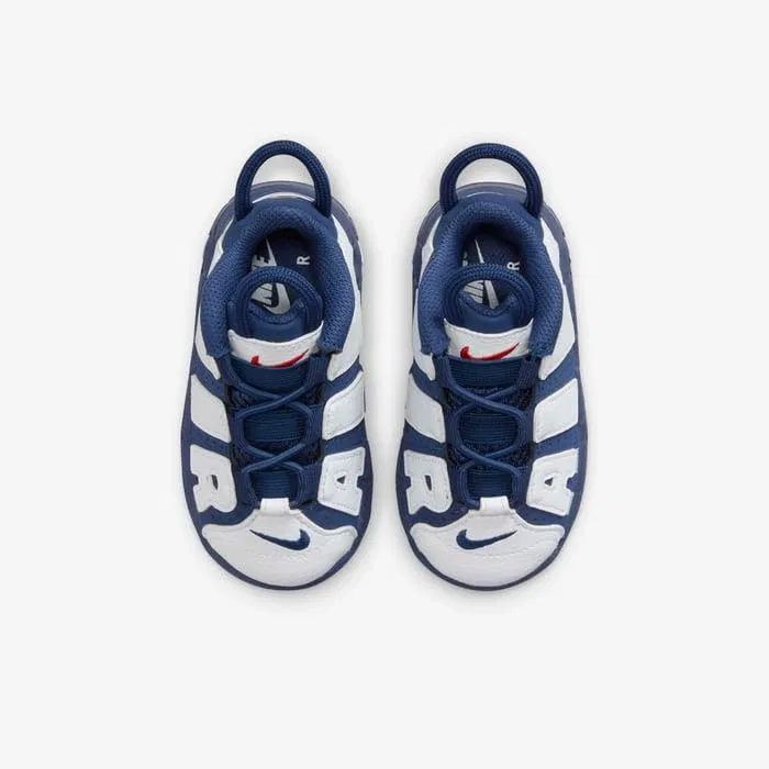 Детские кроссовки для мальчиков с высоким верхом NIKE Air More Uptempo (Td) NIKE, Blue — фото 4
