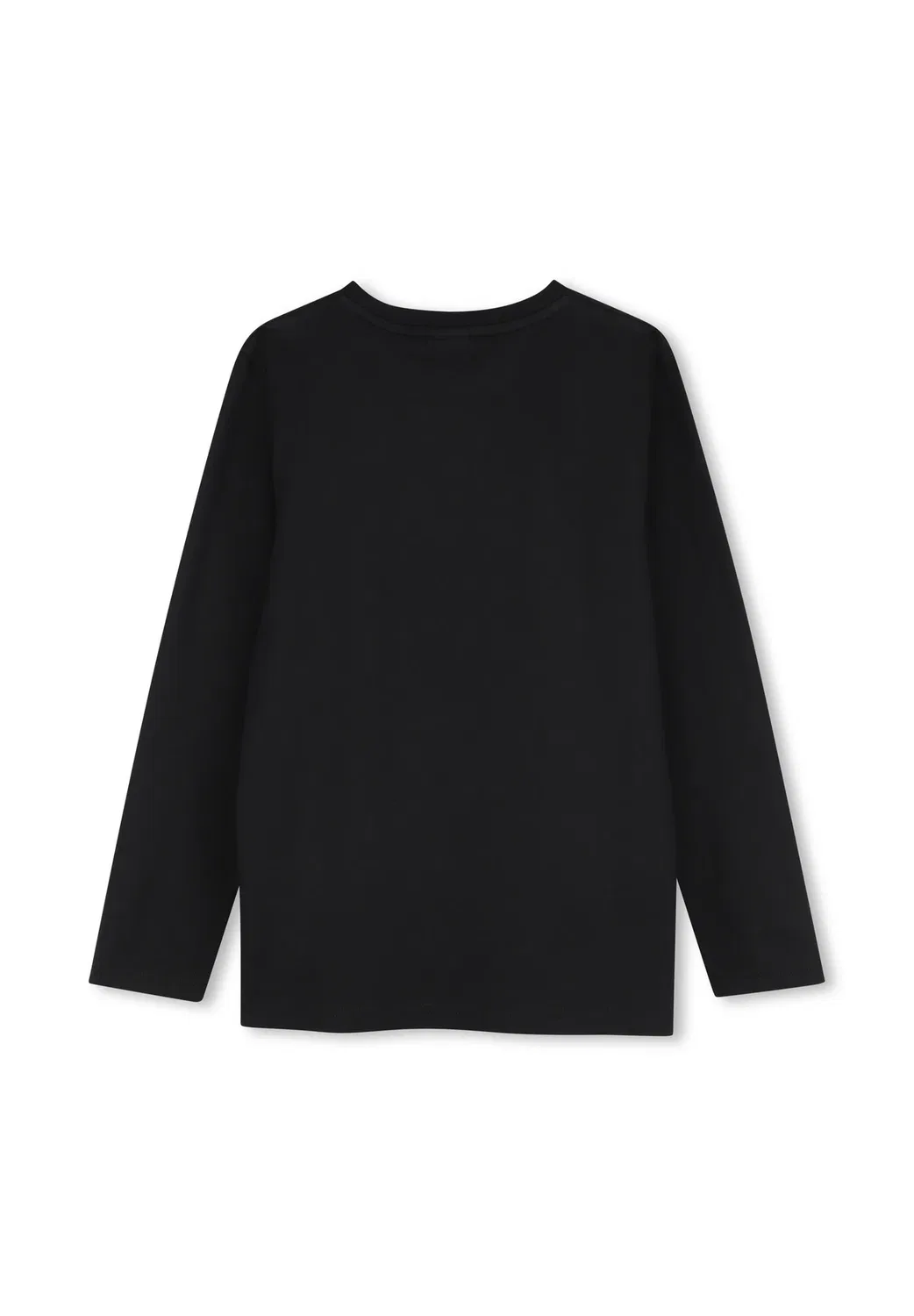 Футболка с длинным рукавом для детей и подростков - топ с длинным рукавом Boss Kidswear, Black — фото 2