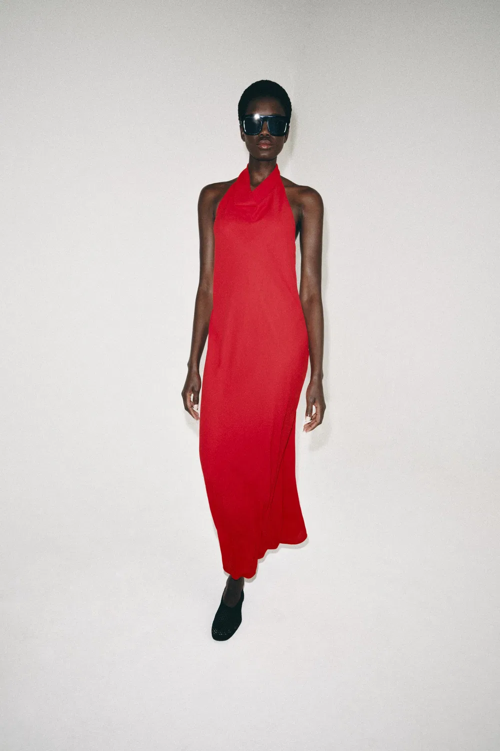 Платье-халтер из коллекции ZW ZARA, Light Red