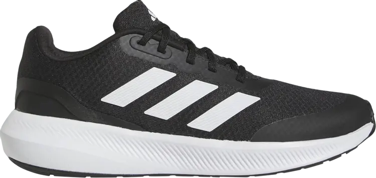 

Кроссовки Adidas Falcon 3 J 'Black White', черный