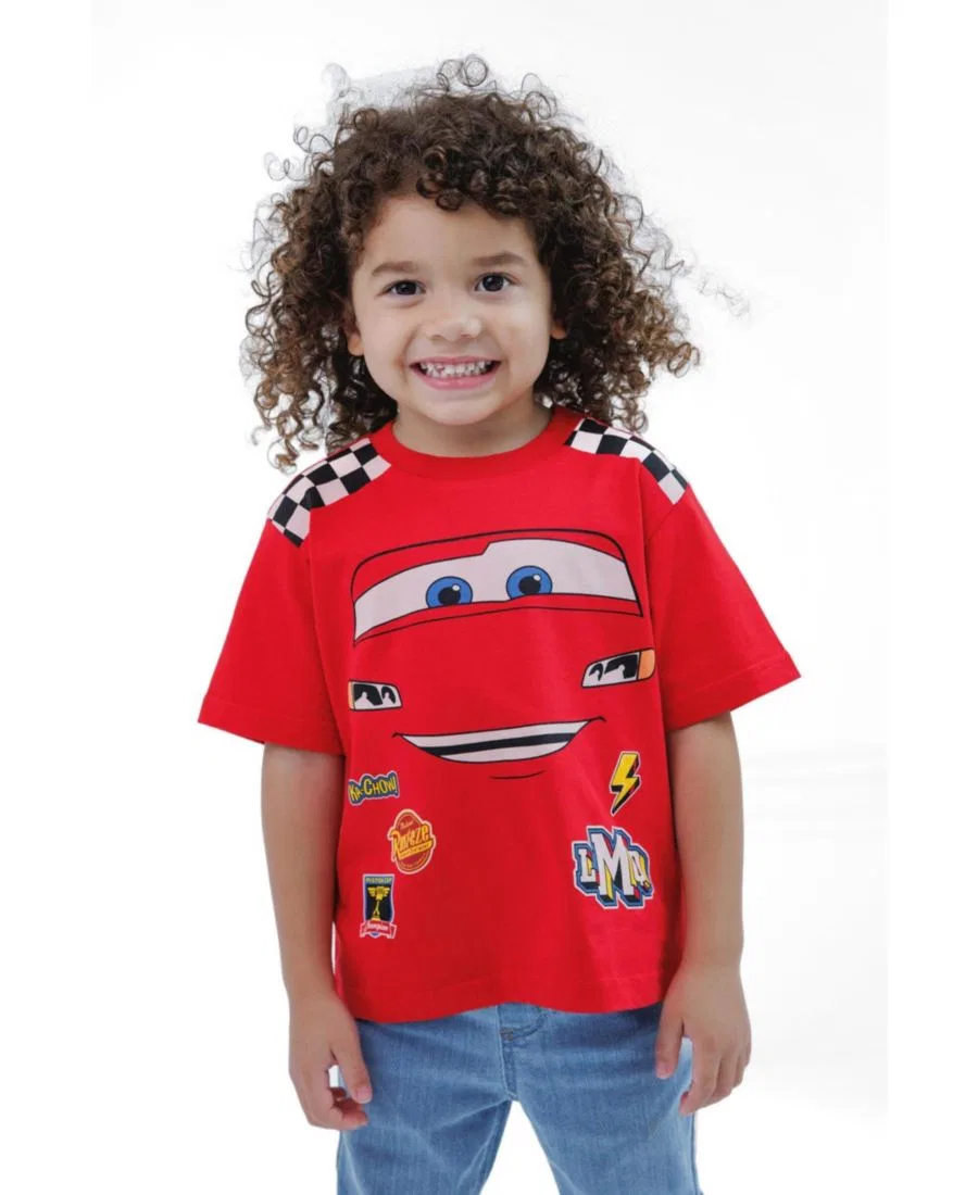 Футболка с принтом Cars Lightning McQueen Red Cars — фото 2