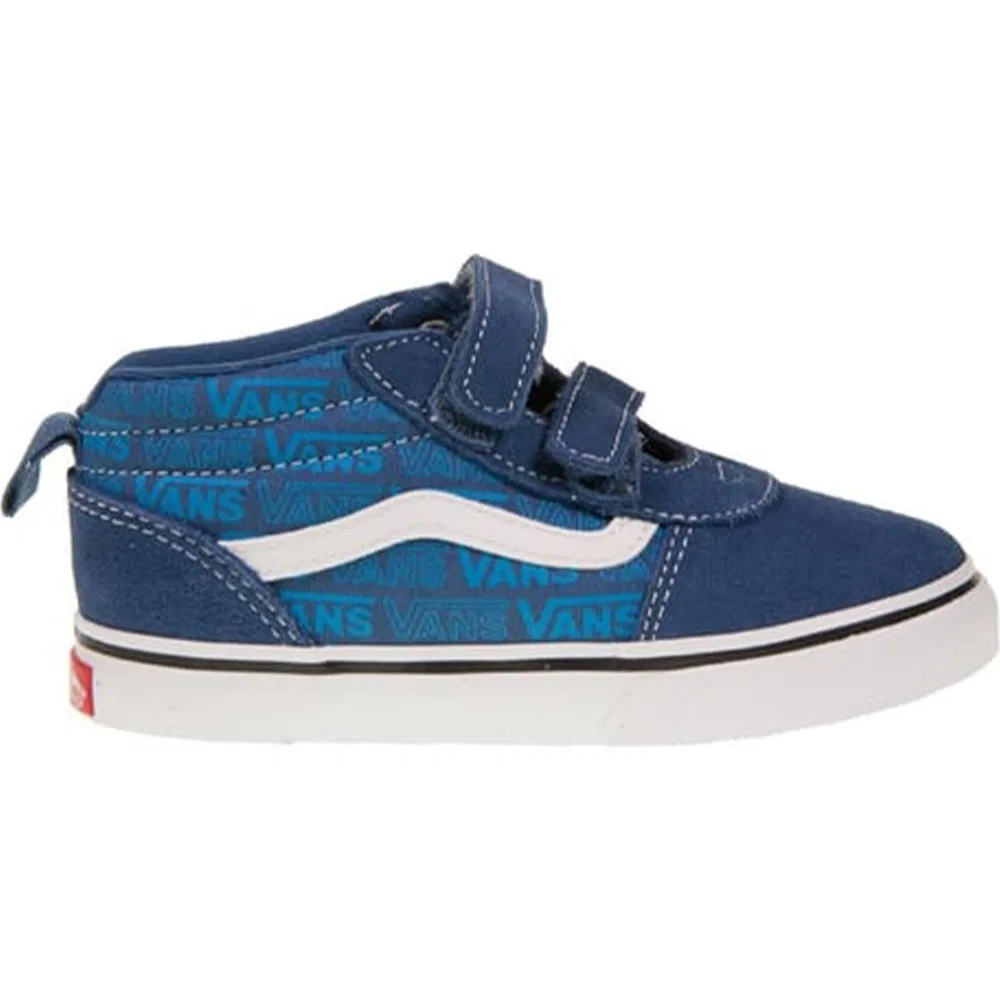 Детские кроссовки повседневные с принтом Ward Mid V Unisex Vans — фото 2