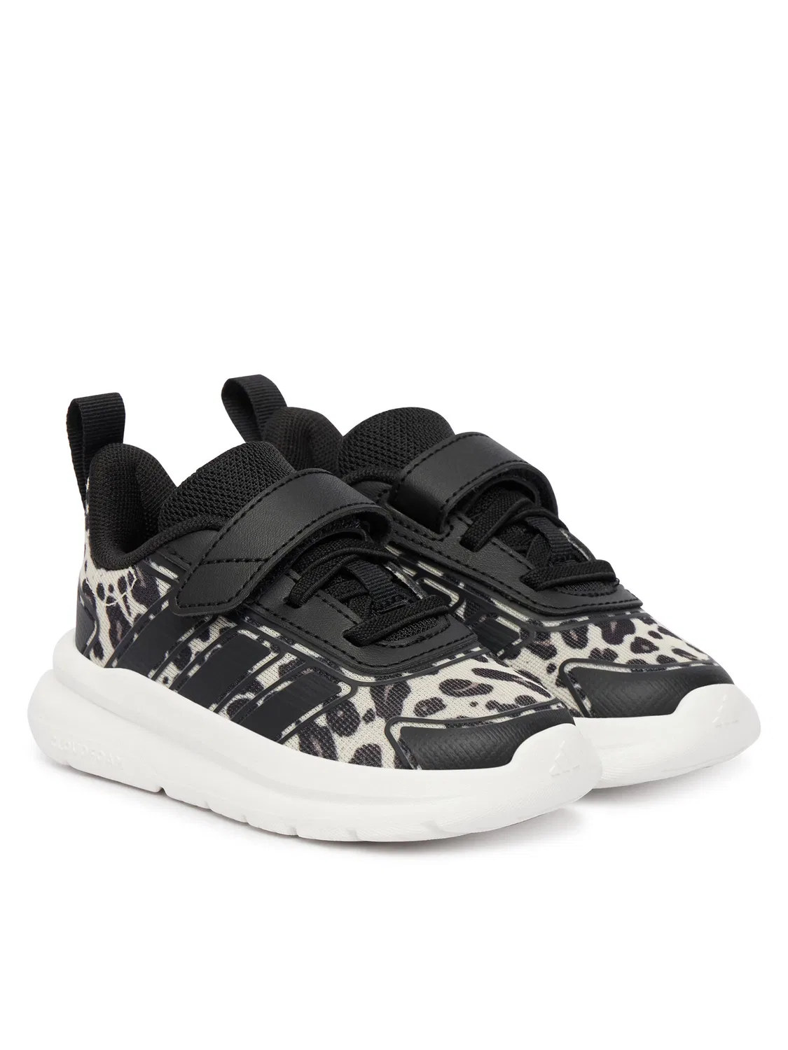 Кроссовки для девочки Tensaur Run Shoes Infants Adidas, бежевый — фото 2