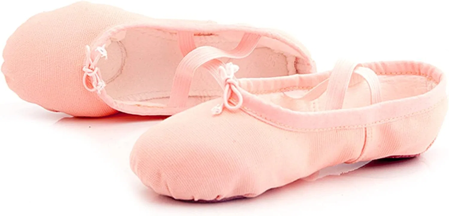 Детские балетки для девочек с принтом Ballet Shoes — фото 4