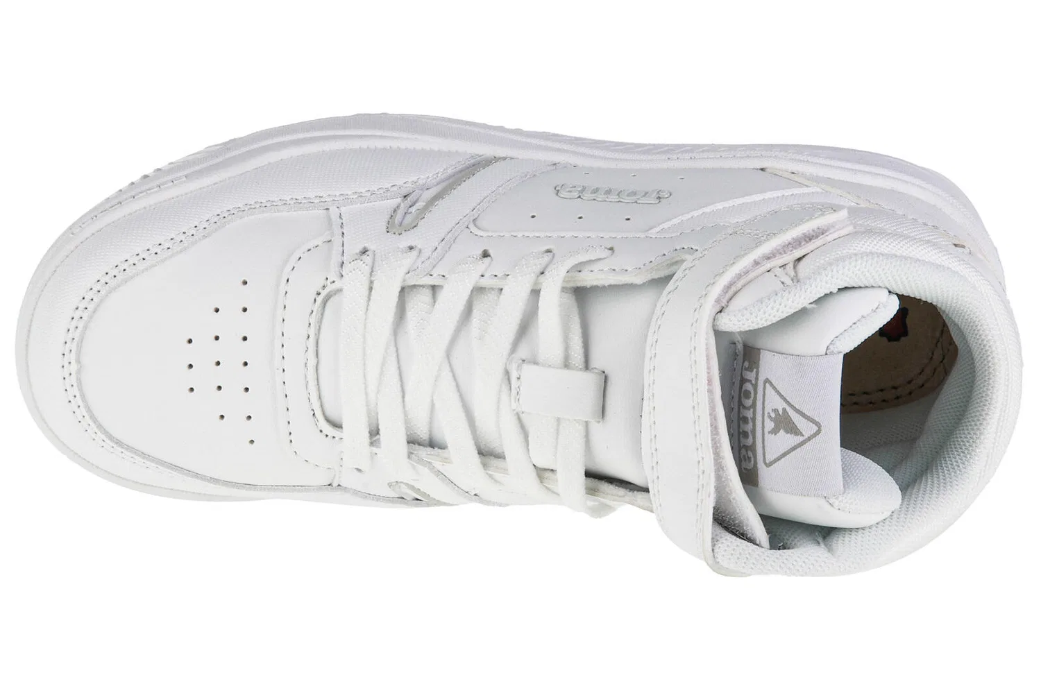 Детские кроссовки для девочек Platea Mid Jr 24 JPLAMS Joma, Weiss — фото 3