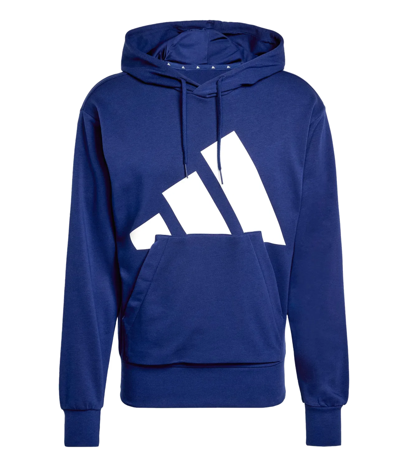 Мужское худи с логотипом Adidas Regular Fit, синий
