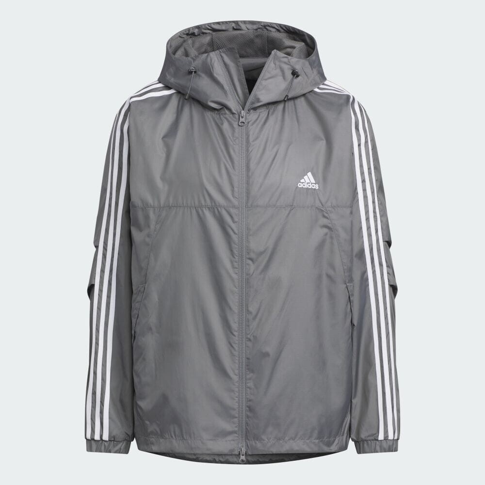 

Ветровка Adidas Essentials Plus, серый