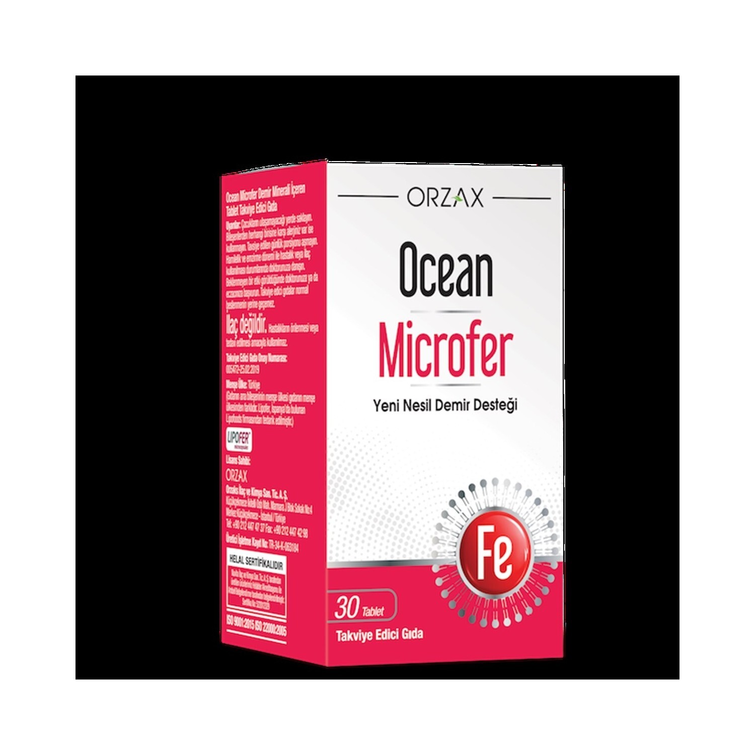 

Добавка Ocean Microfer Supplementary Food, 30 таблеток