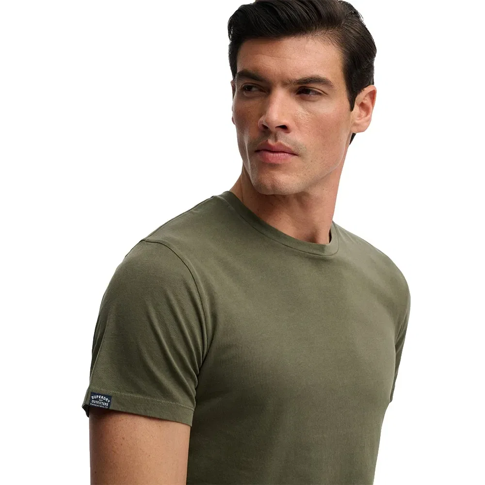 Футболка с коротким рукавом Classic Essential Superdry, зеленый — фото 3