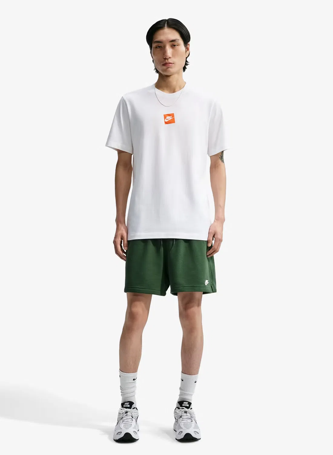Футболка с принтом логотипа Club box Nike, белая