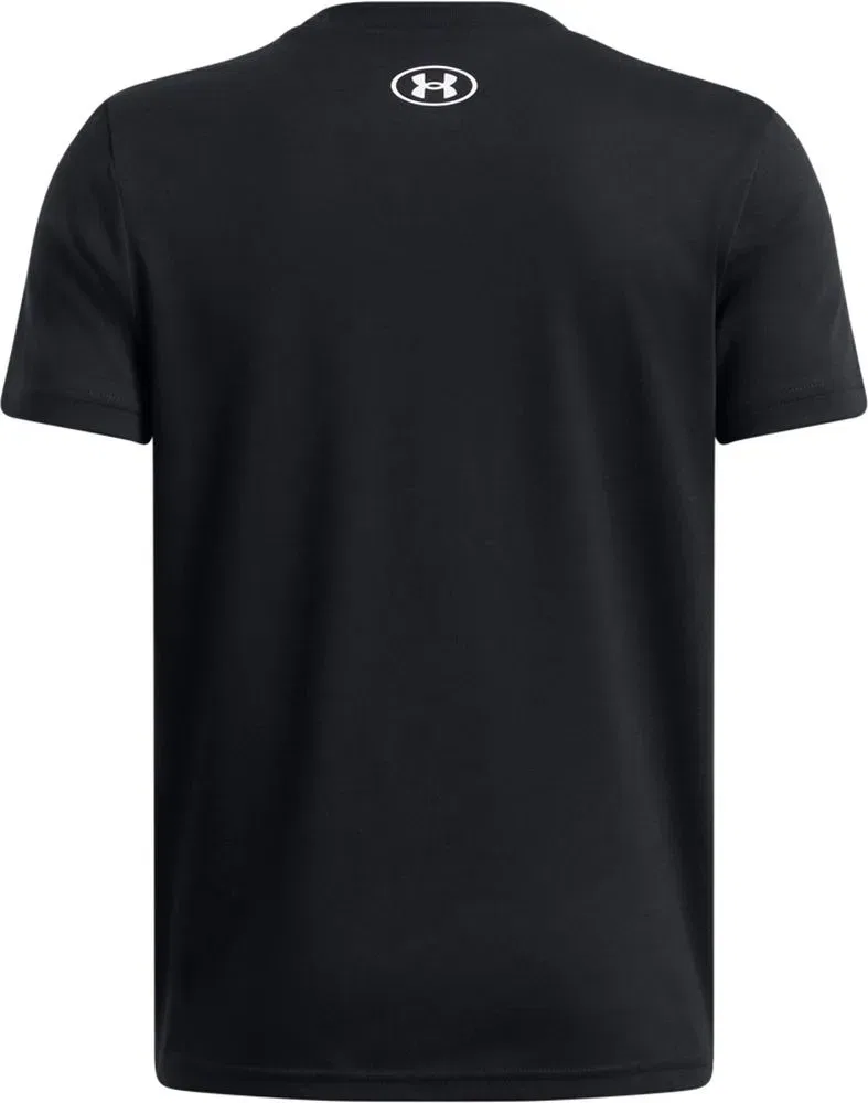 Футболка спортивная с принтом Sportstyle Lc T-Shirt Under Armour, черный — фото 2