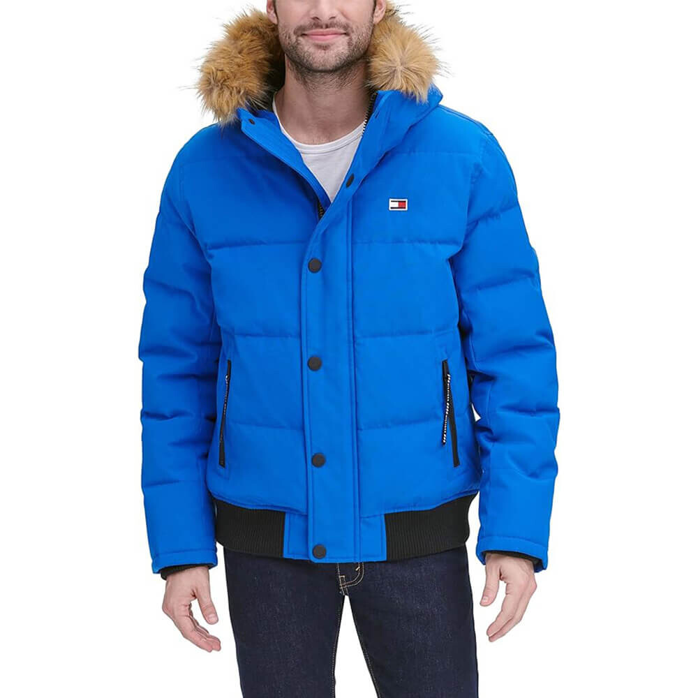 

Пуховик Tommy Hilfiger Men's, синий