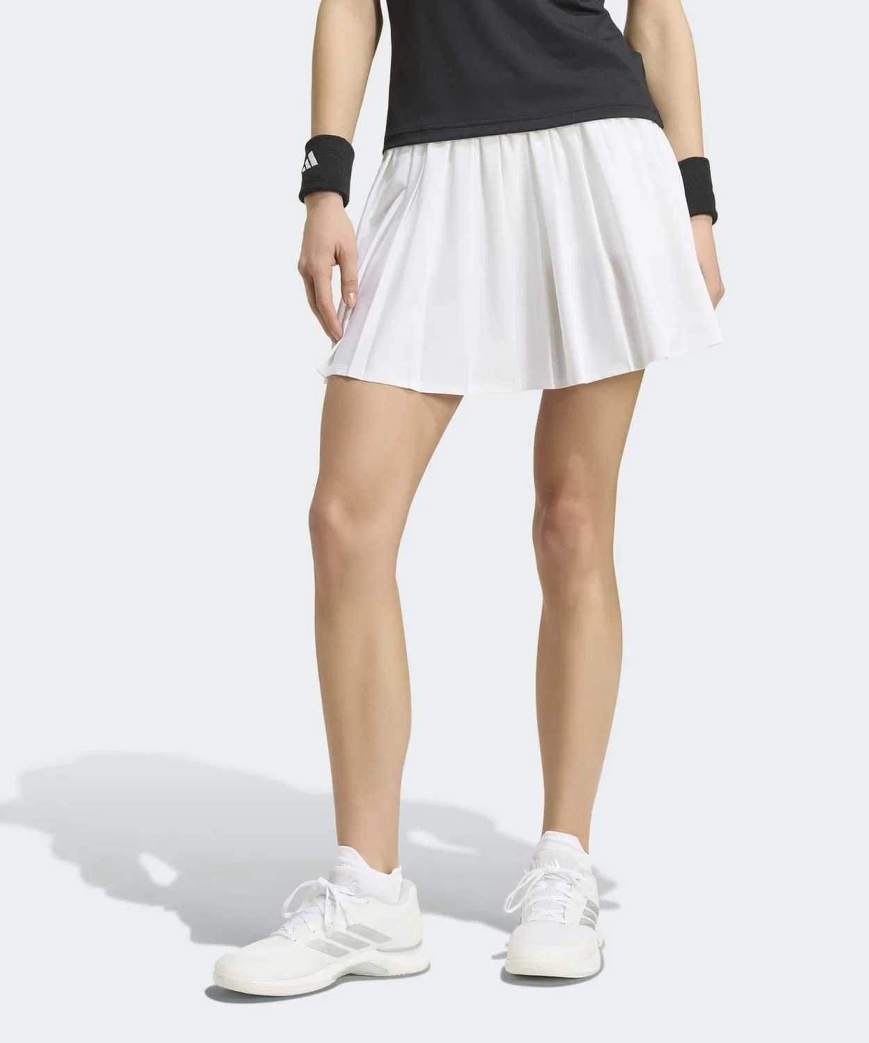 Женская теннисная юбка Climacool с принтом Trefoil Adidas, Белый