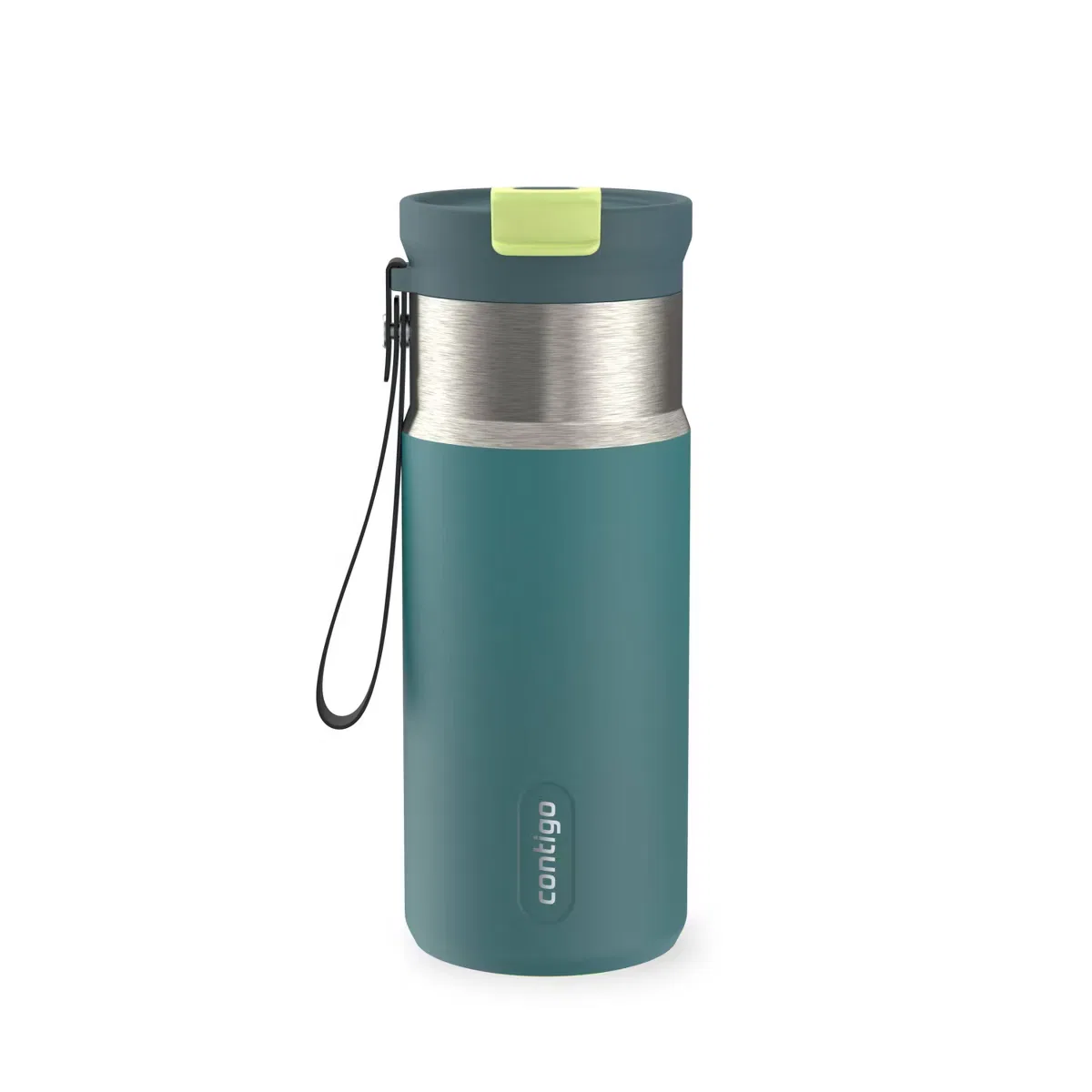 Детская бутылка для воды 0,47 л с трубочкой и поильником Dual Sip Glowstone Contigo, Glowstone