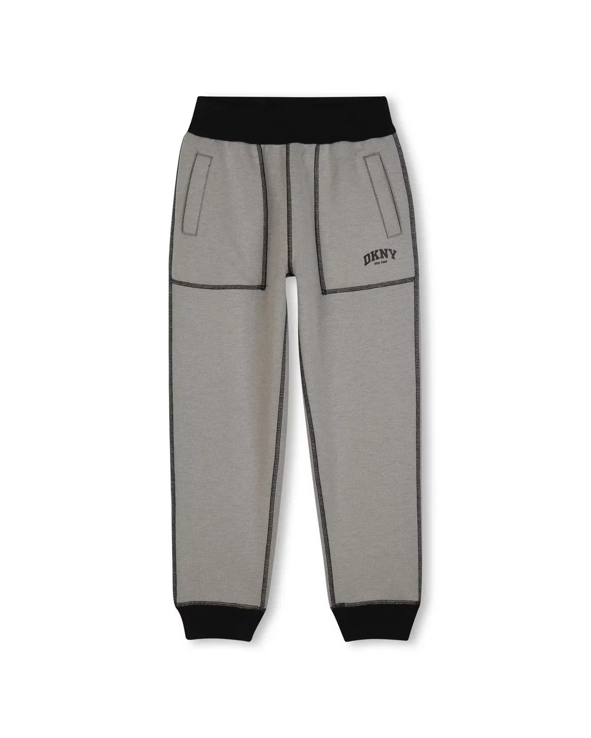 Детские спортивные штаны для мальчиков с принтом DKNY, Beige