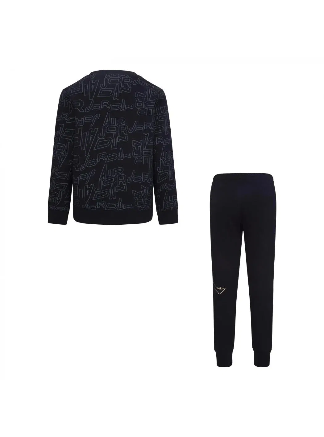 Комплект спортивный костюм и штаны 85C812-023 Nike Sportswear, черный — фото 2