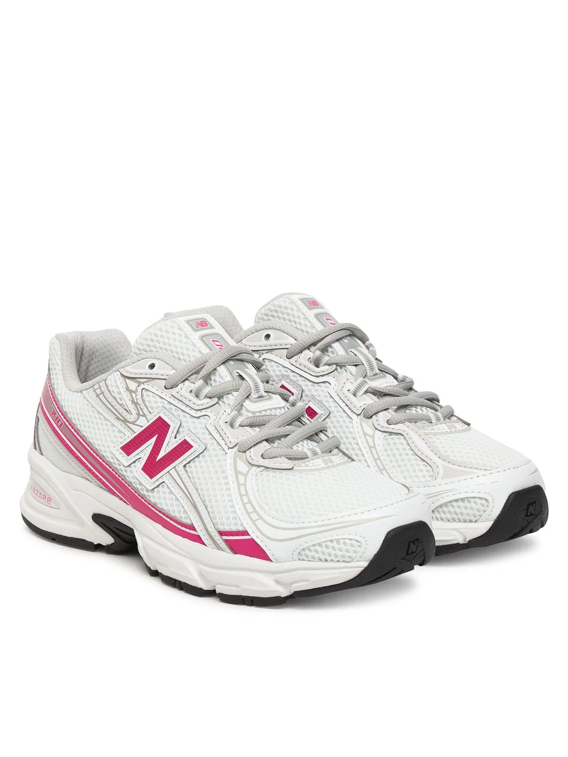 Кроссовки для девочки New Balance, белый — фото 2