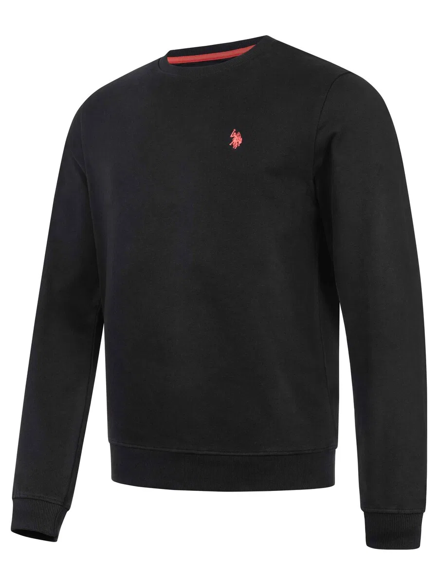 Толстовка U.S. POLO ASSN. черного цвета — фото 3