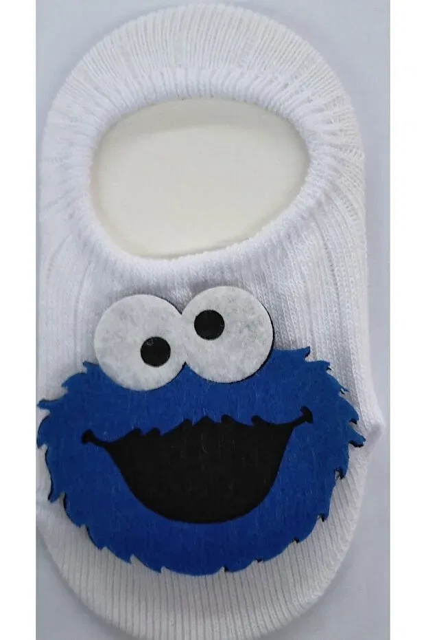 Детские носки-балетки с принтом Babette Socks Özkardeşler Baby, White