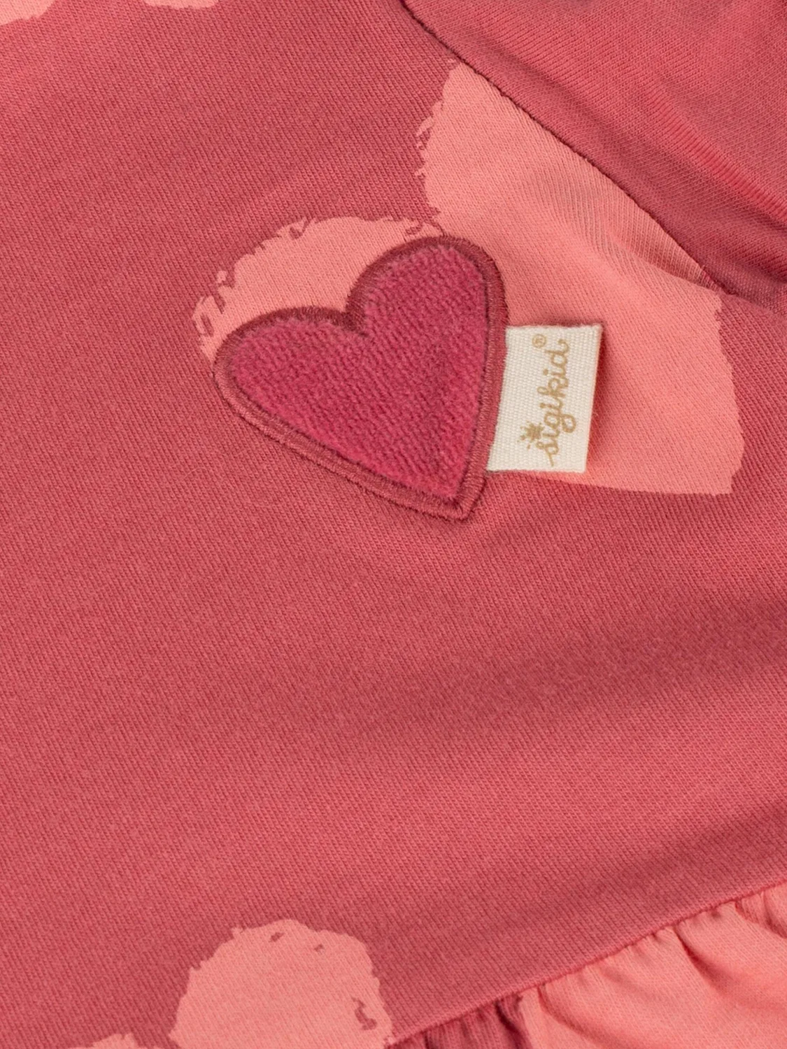 Sigikid Платье Kleid Pink Birds розового цвета — фото 4