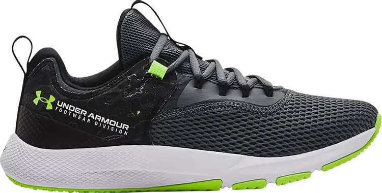 

Кроссовки Under Armour Charged Focus Print - Pitch Grey, серый