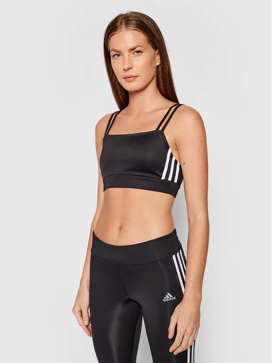 Топ-бюстгальтер adicolor Classics Adidas, черный