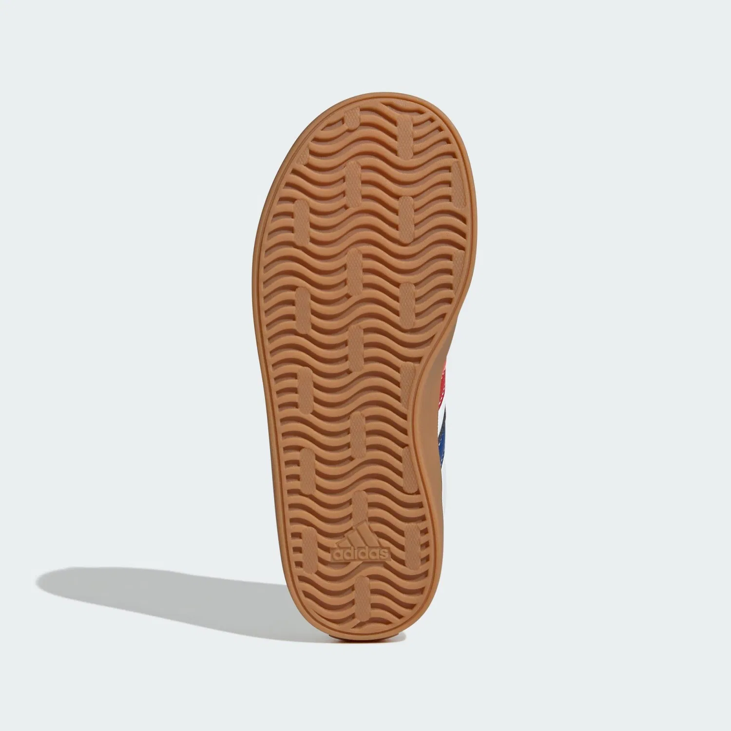 Детские кроссовки из замши VL Court 3.0 Adidas, Weiss — фото 4