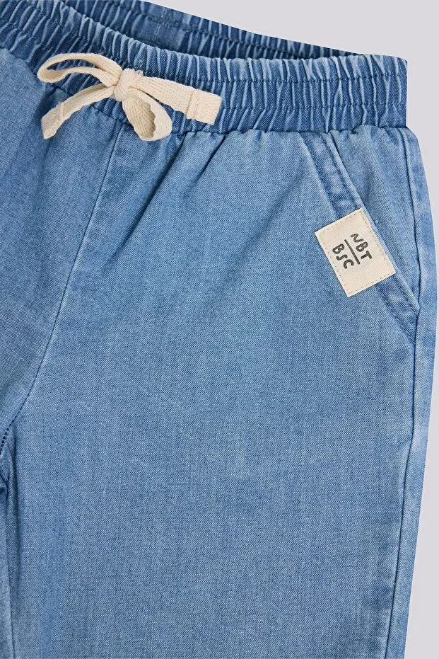 Детские джинсы для девочек с обычной посадкой Gb Baby Basic, Denim — фото 3