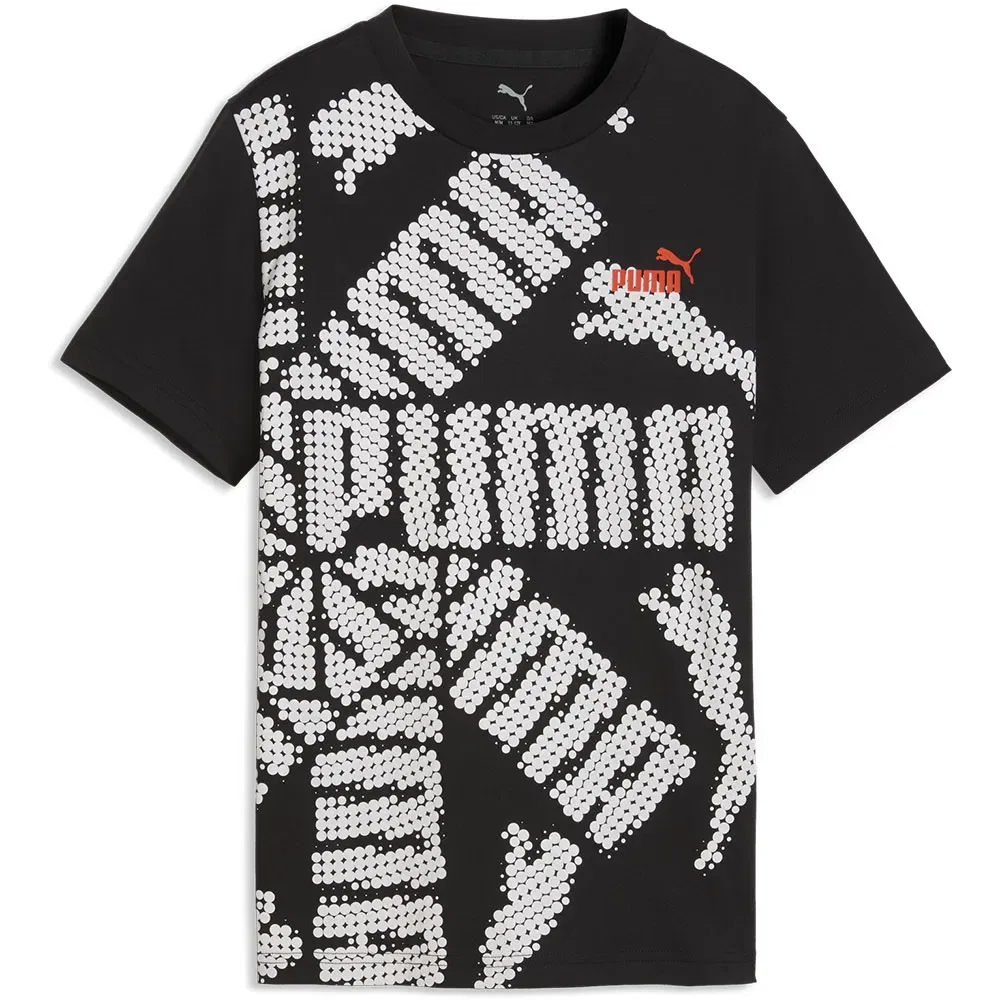 Футболка с коротким рукавом Essential Logo Lab Brand Puma, черный — фото 3