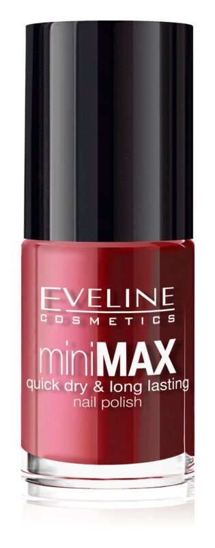 

Быстросохнущий лак для ногтей Eveline Cosmetics Mini Max, оттенок 521 5 мл