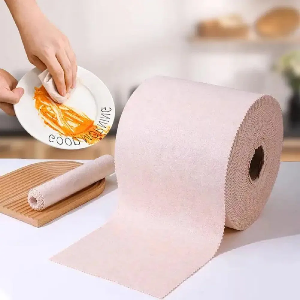 Мочалка-губка для посуды Loofah Cleaning Cloth, Qklovni, 1м, 1m — фото 3