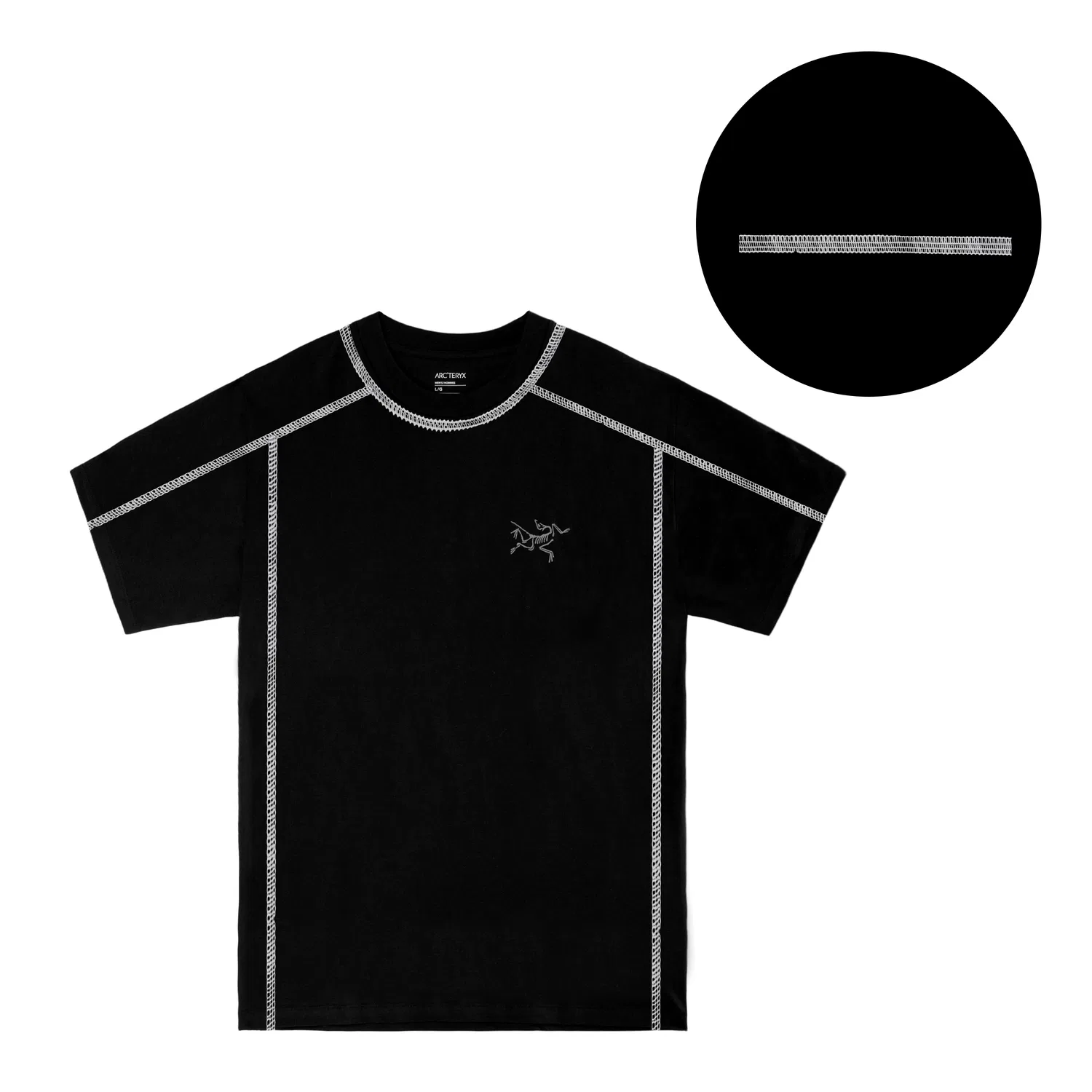 Мужская футболка с принтом Arcteryx, Box — фото 3